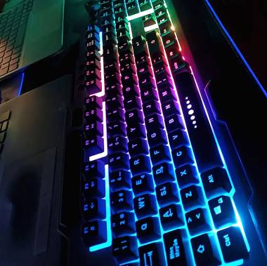 Ενσύρματο πληκτρολόγιο Gaming - LED RGB - WB590 - Weibo - 655907