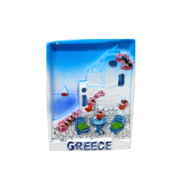 Tουριστικό μαγνητάκι Souvenir – Σετ 12pcs - Resin Magnet - 678013