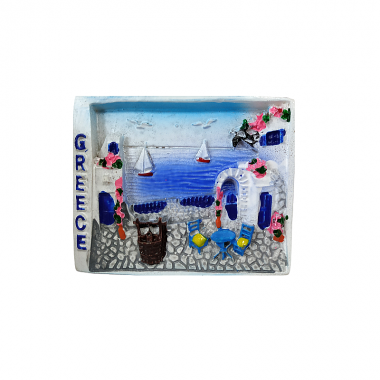 Tουριστικό μαγνητάκι Souvenir – Σετ 12pcs - Resin Magnet - 678016