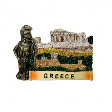 Tουριστικό μαγνητάκι Souvenir – Σετ 12pcs - Resin Magnet - Athens/Greece - 678037