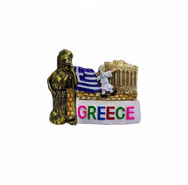 Tουριστικό μαγνητάκι Souvenir – Σετ 12pcs - Resin Magnet - 678038