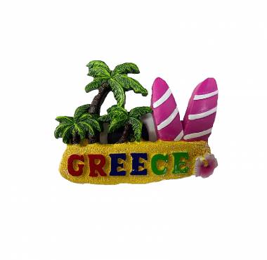 Tουριστικό μαγνητάκι Souvenir – Σετ 12pcs - Resin Magnet - 678057