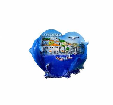 Tουριστικό μαγνητάκι Souvenir – Σετ 12pcs - Resin Magnet - 678124