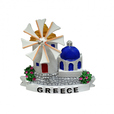 Tουριστικό μαγνητάκι Souvenir – Σετ 12pcs - Resin Magnet - 678176