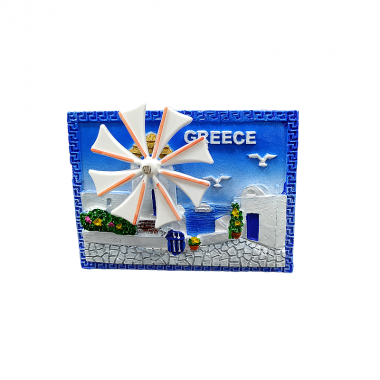 Tουριστικό μαγνητάκι Souvenir – Σετ 12pcs - Resin Magnet - 678193