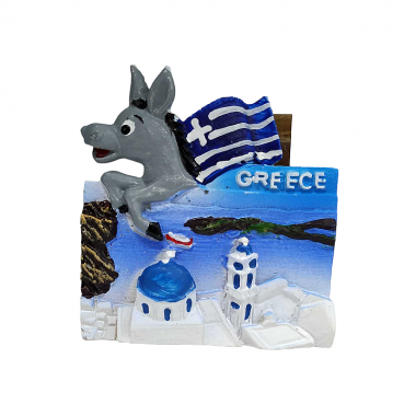 Tουριστικό μαγνητάκι Souvenir – Σετ 12pcs - Resin Magnet - Greece - 678213