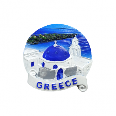 Tουριστικό μαγνητάκι Souvenir – Σετ 12pcs - Resin Magnet - 678278