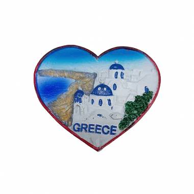 Tουριστικό μαγνητάκι Souvenir – Σετ 12pcs - Resin Magnet - Greece - 678368