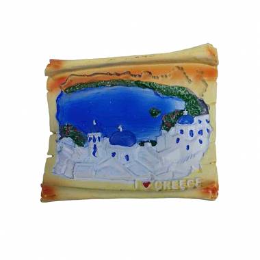 Tουριστικό μαγνητάκι Souvenir – Σετ 12pcs - Resin Magnet - Greece - 678369