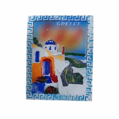 Tουριστικό μαγνητάκι Souvenir - Σετ 12pcs - Resin Magnet - Greece - 678375