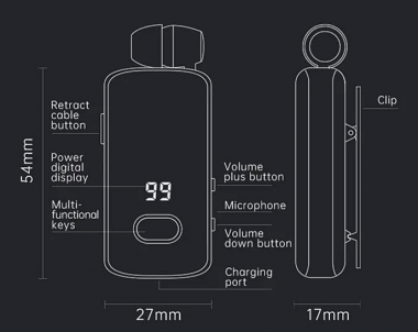 Ασύρματο ακουστικό Bluetooth - F580 - Fineblue - 700079