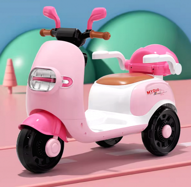 Παιδικό ηλεκτροκίνητο τρίκυκλο scooter - MYD-901 - 731118 - Pink