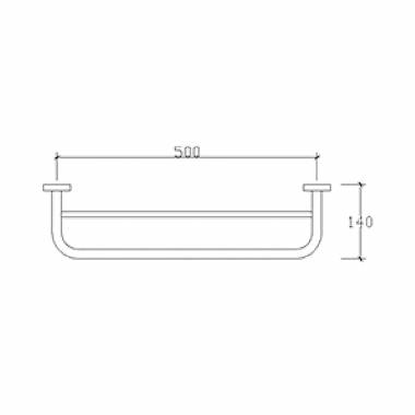 74112-74113  ΠΕΤΣΕΤΟΚΡΕΜΑΣΤΡΑ ΔΙΠΛΗ  50cm