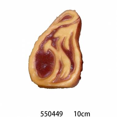 Παιχνίδι σκύλου μπριζόλα πλαστική - 10cm - 550449