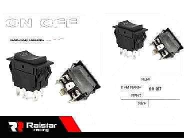 Διακόπτης οχημάτων On/Off - R-F13213-36-1U - 180954