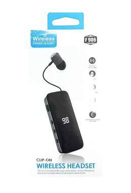 Ασύρματο ακουστικό Bluetooth - F906 - 810705 - Black