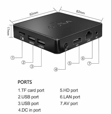 Android TV Box - MX10 MINI - 811238