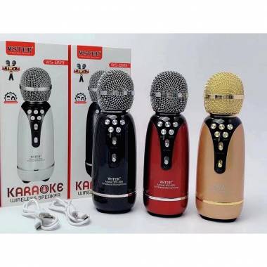 Ασύρματο μικρόφωνο Karaoke - WS-899 - Weisre - 883358 - White