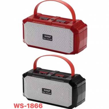 Ασύρματο ηχείο Bluetooth - WS1866 - 883679 - Red