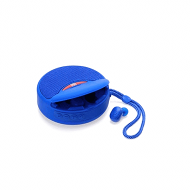 Ασύρματο ηχείο Bluetooth με ακουστικά - TG-808 - 883808 - Blue