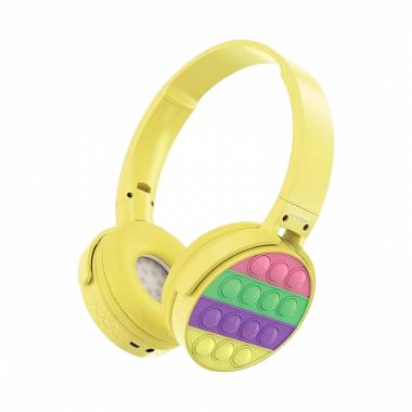 Ασύρματα ακουστικά - Pop It Headphones - ST91 - 886963 - Yellow