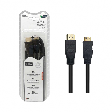 Καλώδιο HDMI σε Mini HDMI - Male/Male - 1592AB - 3m - 095172