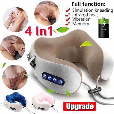 Συσκευή μασάζ αυχένα - Portable Massage Pillow - 985470