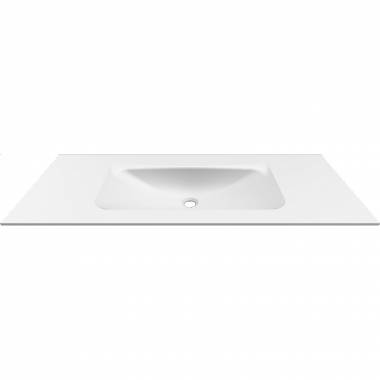 Νιπτήρας επίπλου μονός ANIM 120 White BDVIV120WH46 KARAG 120,5x46,5x12cm