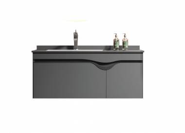 ΣΕΤ ΠΑΓΚΟΥ DIVA 100cm PLYWOOD χρ.ANTHRACITE S3BDIV100ANTH