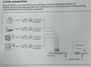 Switch καταγραφικού POE με 8 υποδοχές - 10/100Mbps - 300020