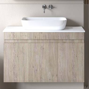 ΣΕΤ ΠΑΓΚΟΥ OMEGA TOP 100cm χρ.BEIGE OAK S3BOMT100BO