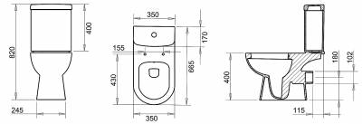 POINT SET SOFT CLOSING DUROPLAST ΧΠ P  (POI 3100 DU)