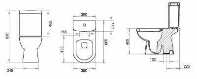 POINT SET SLIM SOFT CLOSING THERMOPLAST  (41224-2)  ΧΠ S  (POI 3000 TH)POINT SET SOFT CLOSING DUROPLAST ΧΠ S  (POI 3000 DU) (Αντιγραφή)