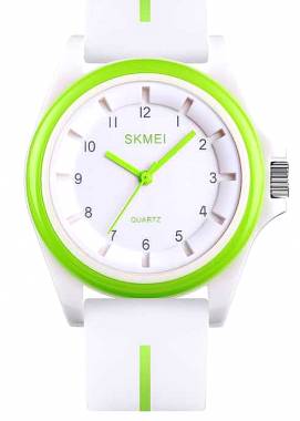 Αναλογικό ρολόι χειρός – Skmei - 1578 - 215781 - White/Green