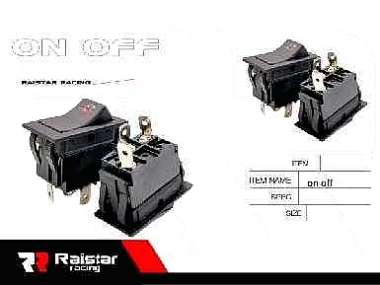 Διακόπτης φώτων οχημάτων On/Off χωνευτός - R-F13216-23-1U - 180965