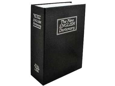 Βιβλίο Χρηματοκιβώτιο Με Κλειδαριά The New English Dictionary