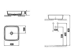 LP040 LOOP ΝΙΠΤΗΡΑΣ 40x40cm ΕΛΕΥΘ. ΤΟΠΟΘΕΤΗΣΗΣ