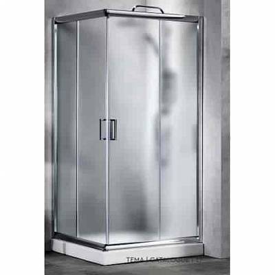 Καμπίνα NEW TEMA Τετράγωνη FrostedShower Cabin NEW TEMA Square Frosted - NT 9090 F 90Χ90cm