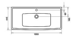 SAF100 ΝΙΠΤΗΡΑΣ ΕΠΙΠΛΟΥ 100cm