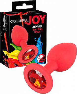 You2Toys Jewel Red Plug Red 7,2cm