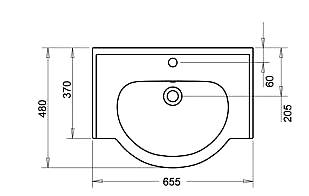 YAK065 ΝΙΠΤΗΡΑΣ ΕΠΙΠΛΟΥ 65cm