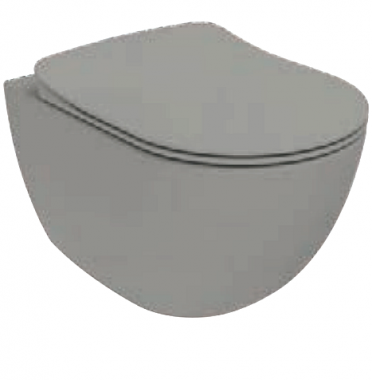 KC 0903 CGM DUCK SOFT CLOSING DUROPLAST COOL GREY MATT (KC0903.01.1800)