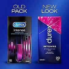 2X Durex Intense Orgasmic Gel 10ml